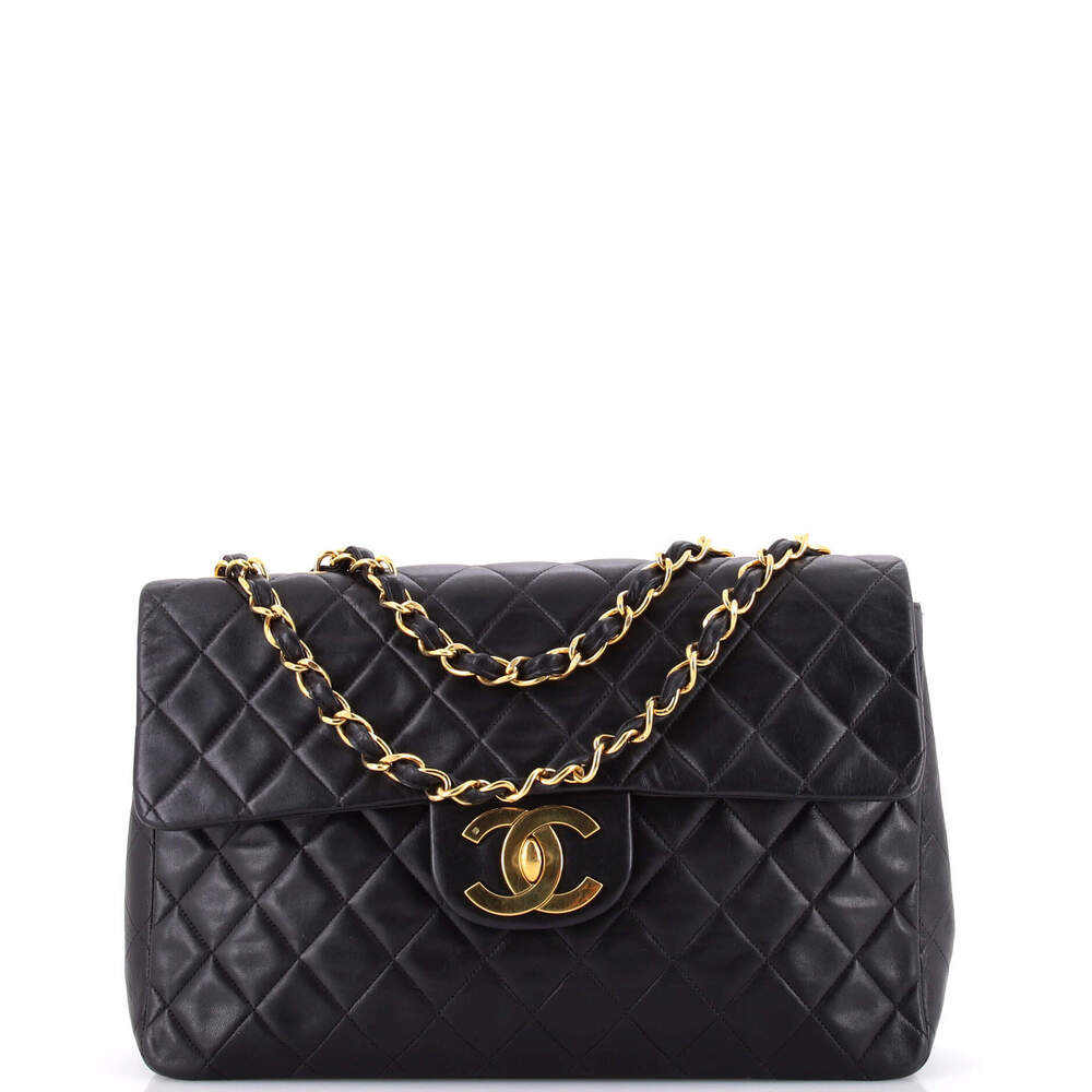 Chanel Maxi Vintage Classic Single Flap Bag